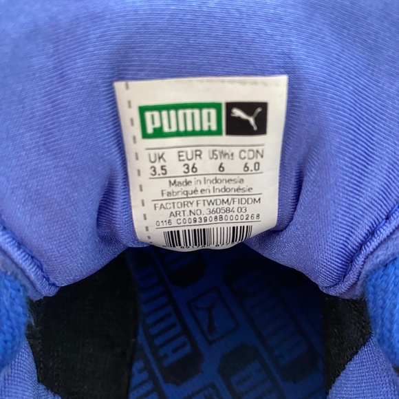 Puma Classic Suede "Dazzling Blue" Women's Sneaker size 6 - Picture 7 of 8